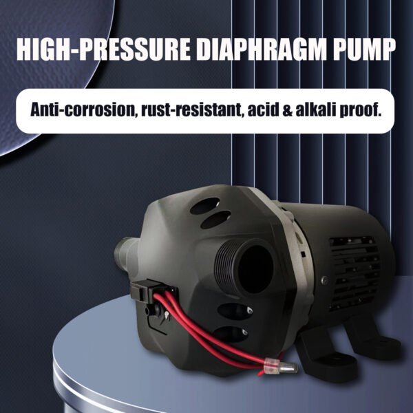 dji 75l uav dosing pump with gun off auto stop, remote speed control, corrosion & acid alkali resistance, urea self priming diaphragm