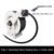 1-inch 15-meter reel with hose + stainless steel dosing gun + union joint
